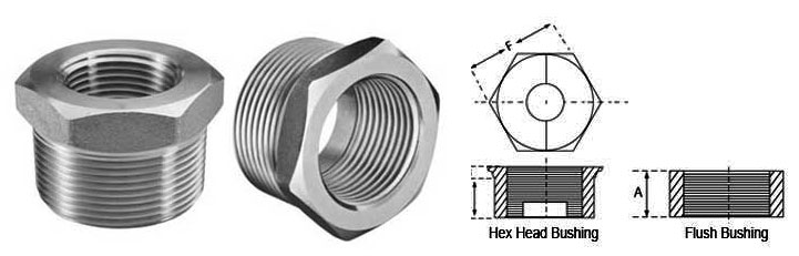 Threaded Pipe Fittings Bushing